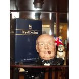 Royal Doulton character jug, boxed with C.O.A