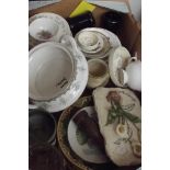 Box of ceramics