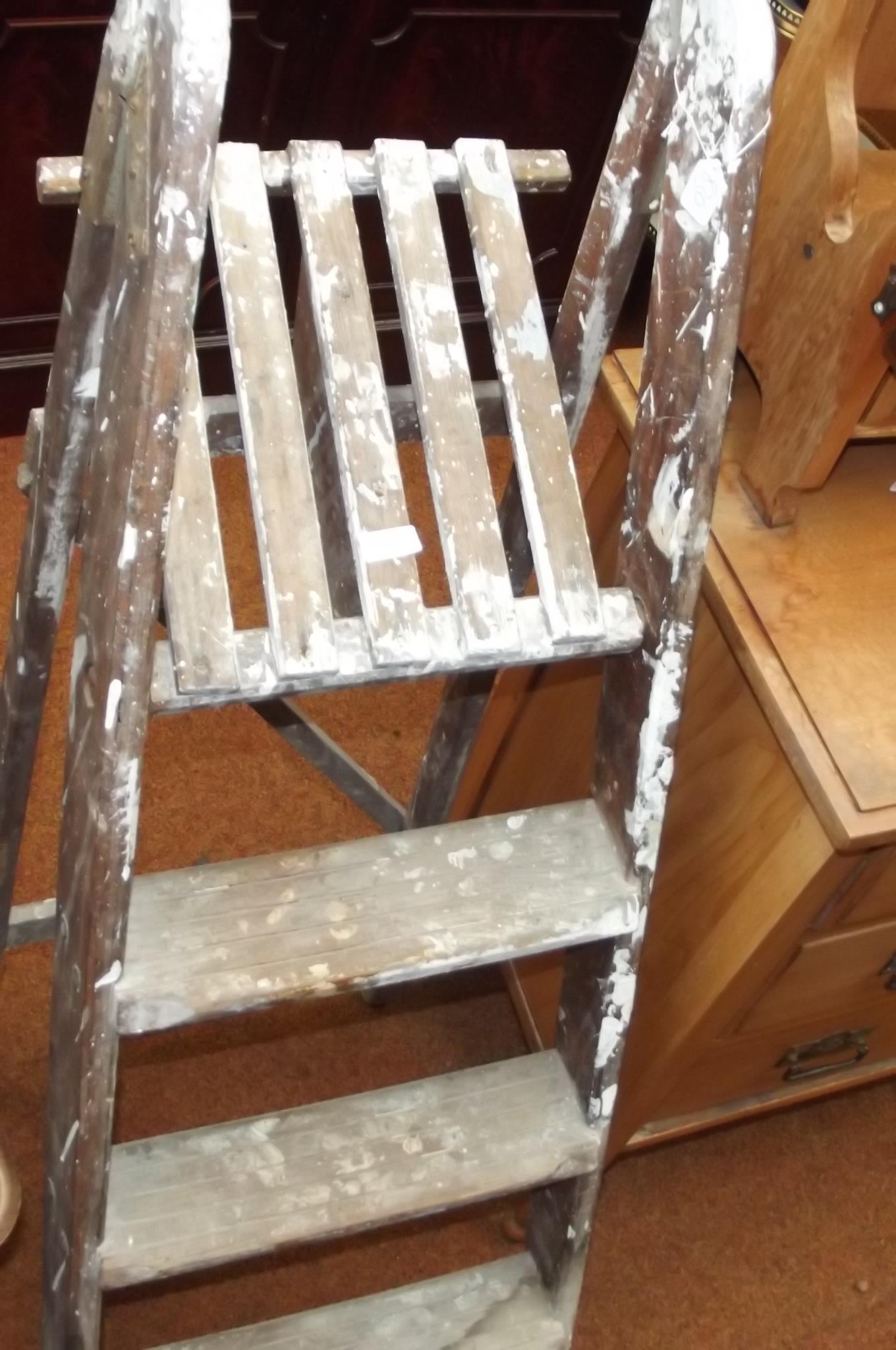 Vintage step ladders