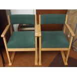 Pair of contemporary chairs