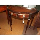 Demi Lune hall table