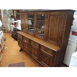 Jaycee oak linen fold sideboard