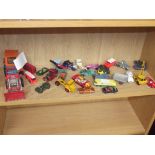 Collection of toy cars to include Dinky