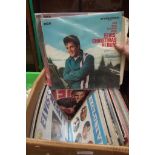 Collection of Elvis LP's records