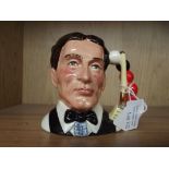 Royal Doulton "The Snooker player" character jug