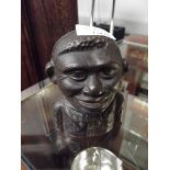 Rare "The Young Nigger Bank" money bank