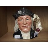 Royal Doulton "Christopher Columbus" Toby jug