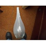 Large opaque glass vase by LSA International