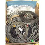 Quantity of wiring, light fittings etc