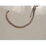 9 ct gold bracelet