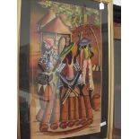 Signed African painting