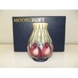 Moorcroft vase, baluster form in the April Tulips