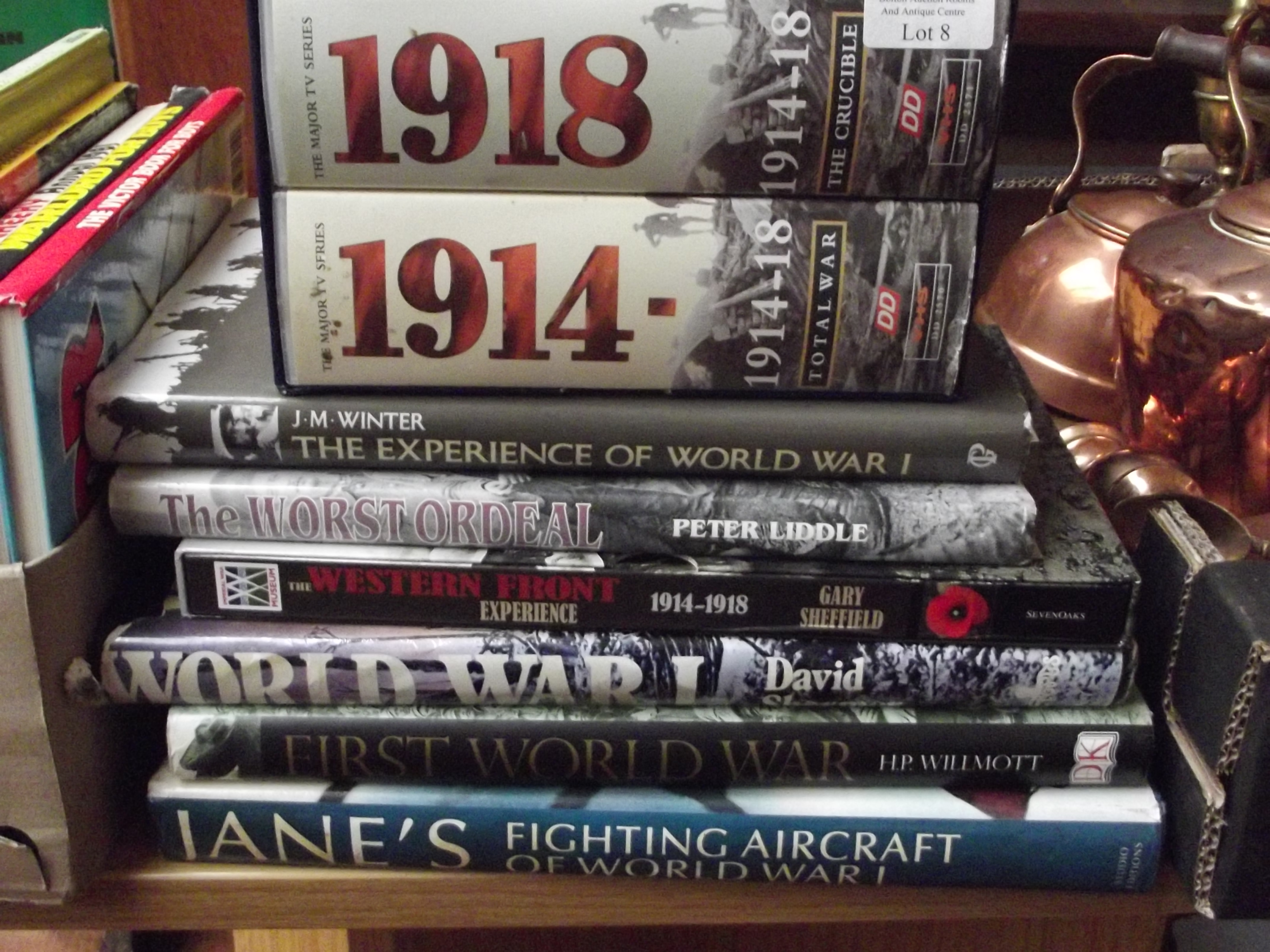 Collection of Military reference books together wi