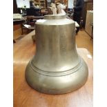 Heavy cast bronze bell