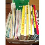 Collection of vintage annuals together with variou