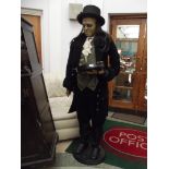 6ft automaton Halloween butler, audio with several