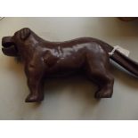 Cast iron nutcracker in the form of a hound