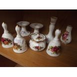 Collection of Royal Albert and other examples