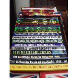 Collection of Guiness World of Record Annuals