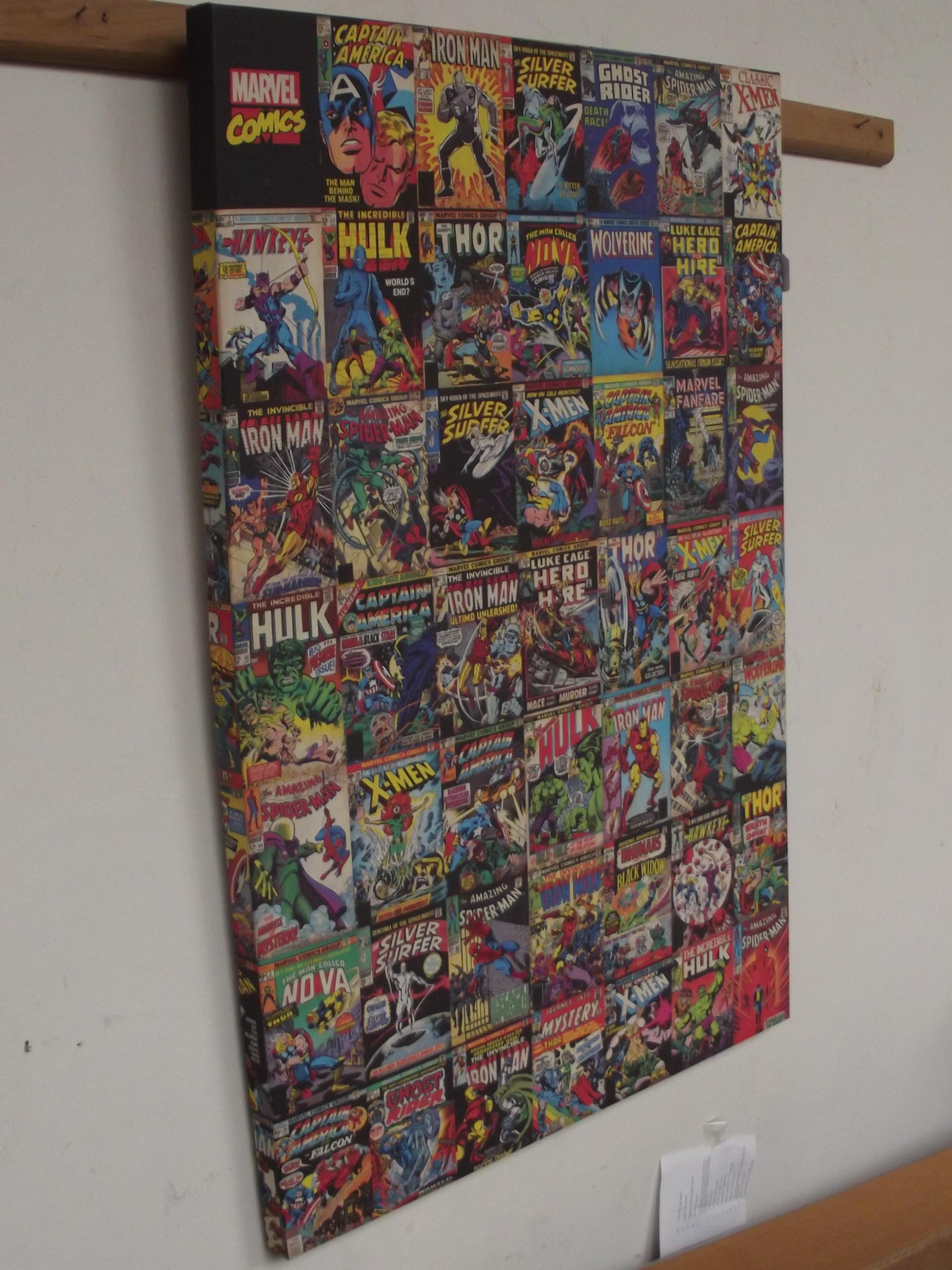 Marvel Comics wall canvas