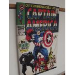 Captain America wall canvas