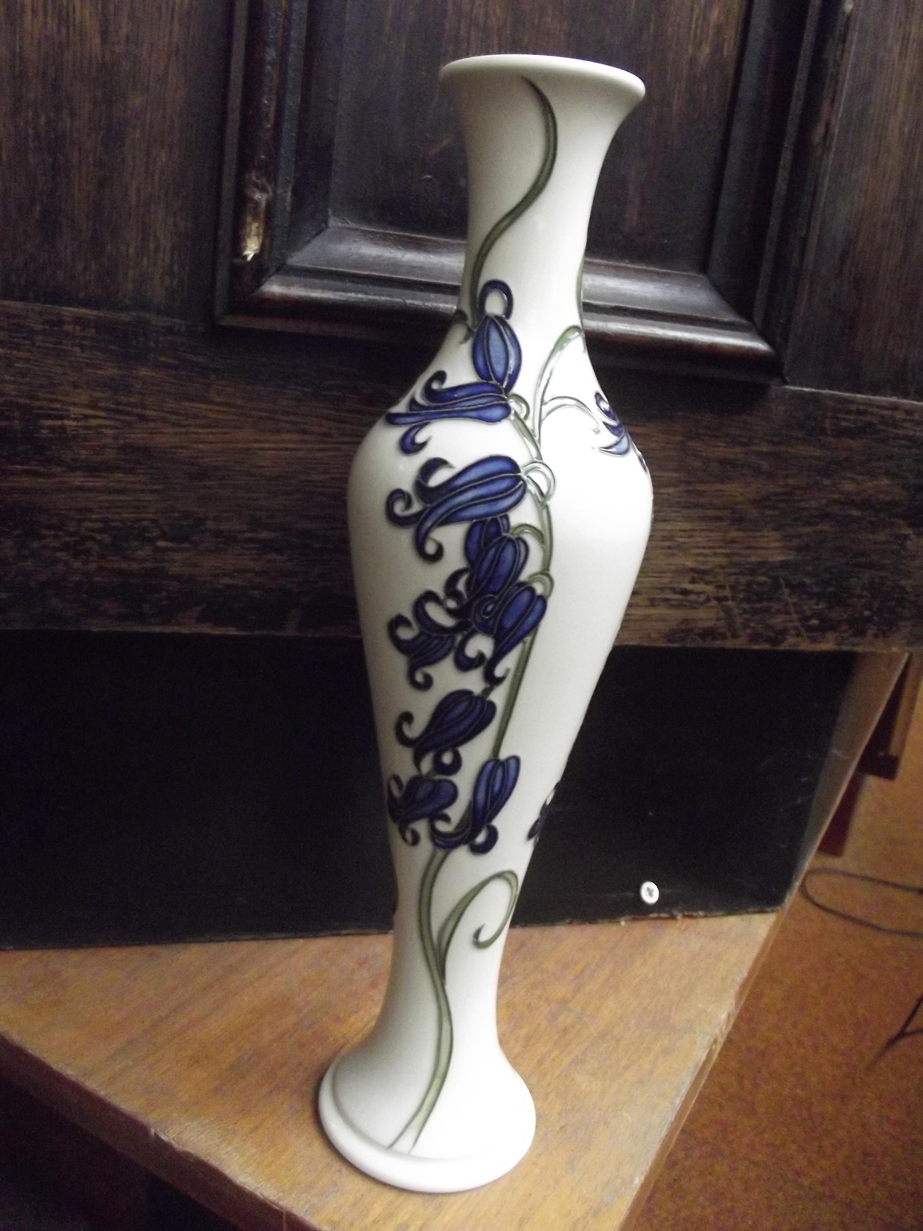 Moorcroft Bluebell Harmony vase