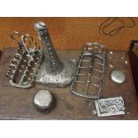 6 silver plated items