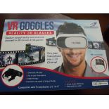 Pair of reality 3D glasses