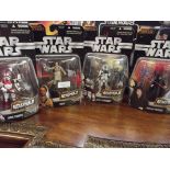 Collection of 4 Star Wars figures, The Episode 3 c