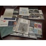 Collection of 12 presentation pack of mint stamp