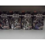 Collection of 4 Star Wars figures, The Episode 3 c