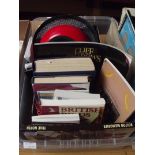 Box of bird books and others