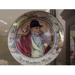 Royal Doulton siriusware plate, The Hunting man