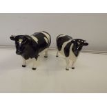 Beswick CH. Claybury Leegwater Friesian cow 12cm h