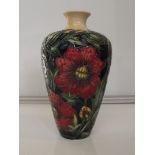 Moorcroft vase in the Pheasant's Eye pattern, impr