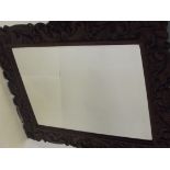 19th century bevel edged Rococo style mirror set i