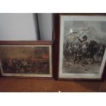 2 civil war prints