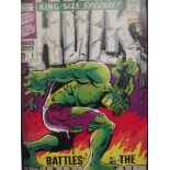 Incredible Hulk wall plaque