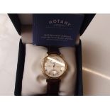 Gent's Rotary wrist watch with case