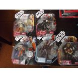 5 Star Wars figures