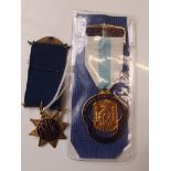 2 Masonic medals