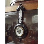 Edwardian banjo barometer