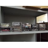 10 boxed collectable cars, to include 007