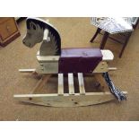 Vintage child's rocking horse