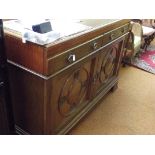 Two drawer and two door sideboard