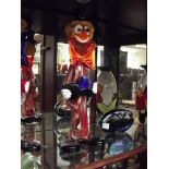 Art glass clown