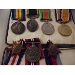 Assorted World War 2 medals to include a Great War