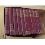 10 volumes of Newnes Knowledge books