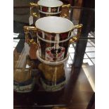 Royal Crown Derby 1128 twin handle cup