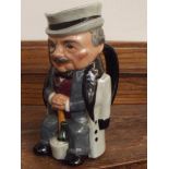 Staffordshire toby jug, rich man